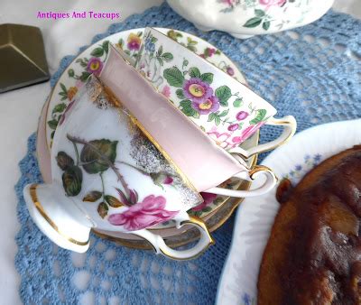 Antiques And Teacups Tuesday Cuppa Tea Pink Spring Tea For April