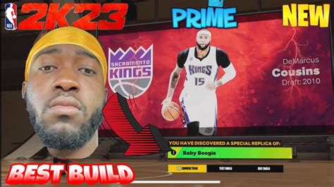 BEST PRIME DEMARCUS COUSINS BUILD IN NBA 2K23 HOW TO GET THE REPLICA