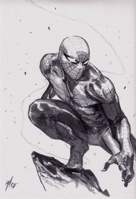 Gabriele Dell Otto Spiderman Drawing Spiderman Art Comics Artwork