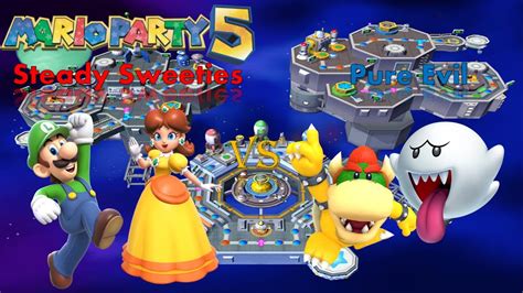 Mario Party 5 Luigi Daisy Vs Boo Koopa Kid Future Dream YouTube