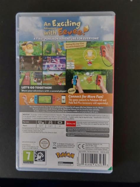 Pokemon Let Go Eevee Video Gaming Video Games Nintendo On Carousell