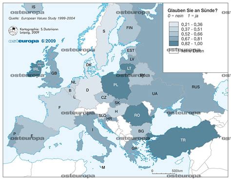 Zeitschrift OSTEUROPA Europa Werte Und Religion