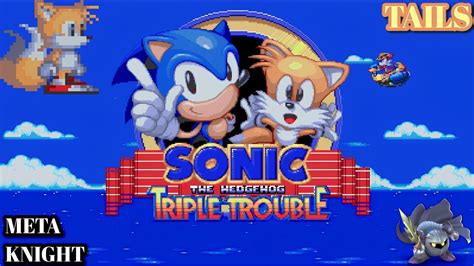 Sonic Triple Trouble Bit Great Turquoise Act Tails