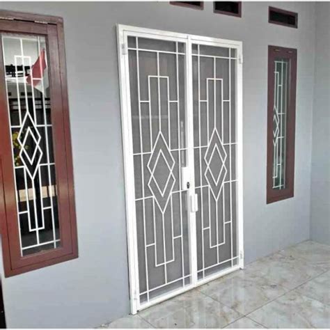 jual teralis jendela minimalis besi nako kotak shopee indonesia