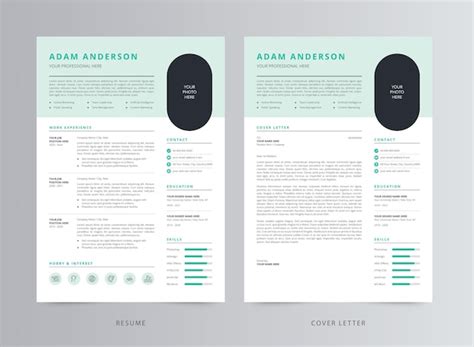 Premium Vector Modern Resume Template Cv And Cover Letter Template