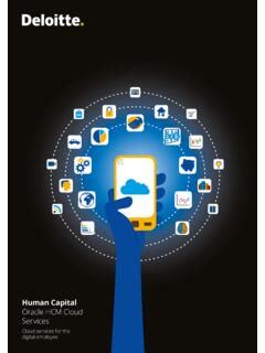 Human Capital Oracle HCM Cloud Services Deloitte US Human Capital