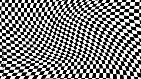 aesthetic black checkerboard distorted checkered wallpaper illustration ...