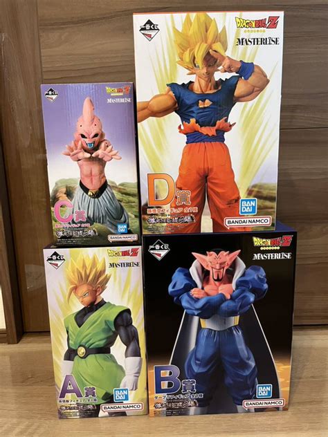 一番くじ ドラゴンボール Dragon Ball A賞 孫悟飯 B賞 ダーブラ C賞 魔人ブウ D賞 孫悟空 フィギュア セミコンプ コンプリート 【buyee】 Buyee