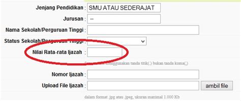 Nilai Rata Rata Ijazah Sma Materisekolah Github Io