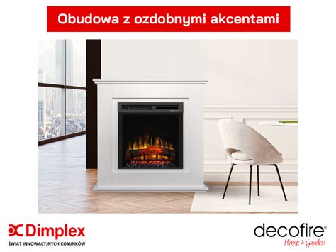 Dimplex Kominek Elektryczny Asti Bia Y Autoryzowany Sklep Decofire Pl