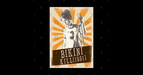 Vintage Aesthetic Bikini Kill 1991 Bikini Kill Posters And Art Prints TeePublic