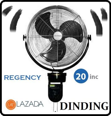 Regency 20 51 Cm Tornado Wall Fan Kipas Angin Dinding TW 20