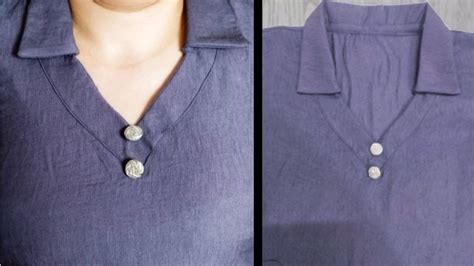 How To Sew A Great Cut And Sew Collar Design Easily🔥 Diy Sewing Tips