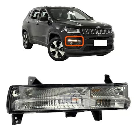 Farol Direito Luz Diurna Pisca Jeep Compass Original Novo