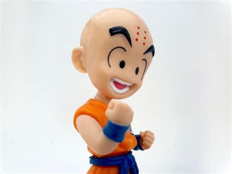 Action Figure Kuririn Brinde Dragon Ball Z Boneco Pvc Parcelamento