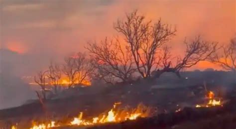 Second Largest Fire In State History Ravages Texas