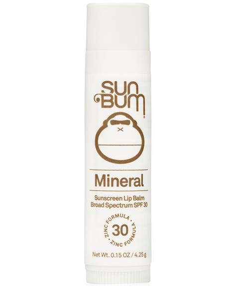 Sun Bum Mineral Sunscreen Lip Balm Spf 30 Macy S