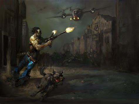 Fallout 1 Concept Art - truejfil