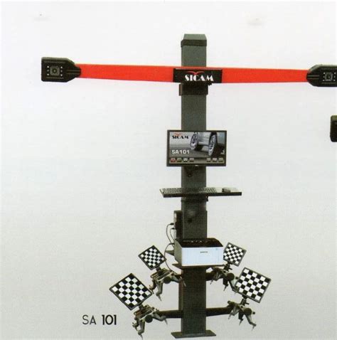 Sicam Wheel Aligner -Lift/Pit Version - Cross Beam at Rs 377000 | Car ...