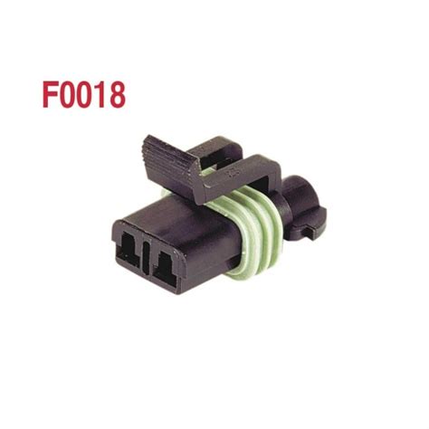 Metri Pack 15300027 2 Cct Female Connector Body