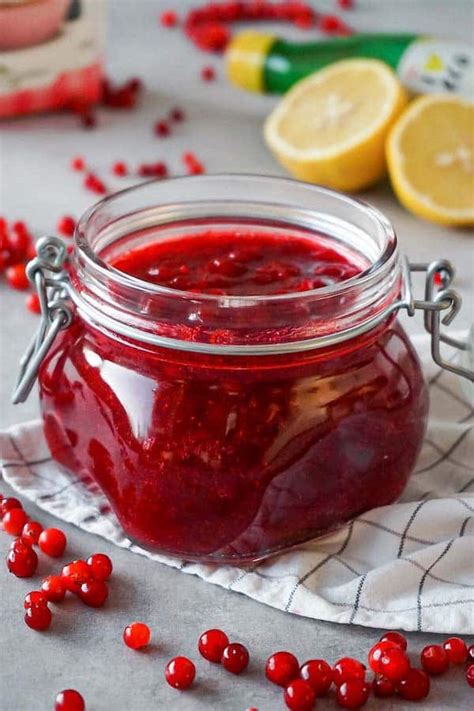 Homemade Sugar Free Cranberry Sauce Keto Here To Cook