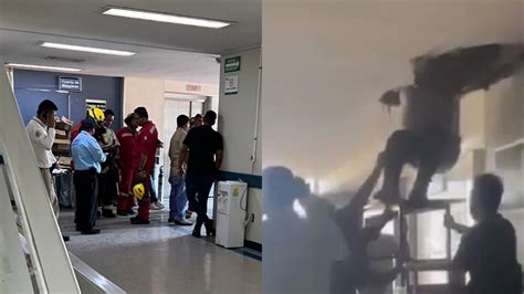 De Terror Elevador De Imss En Guadalajara Se Atora Y Personas Quedan