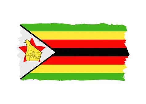 Zimbabwe Flag Royalty Free Stock SVG Vector and Clip Art