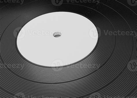 Music Vinyl And Record Label Disc Mockup Png