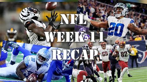 Nfl Week 11 Recap Youtube