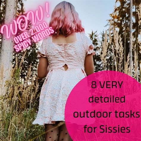 8 Extensive Sissy Outdoor Tasks Part 1 2000 Words Of Intense Outdoor