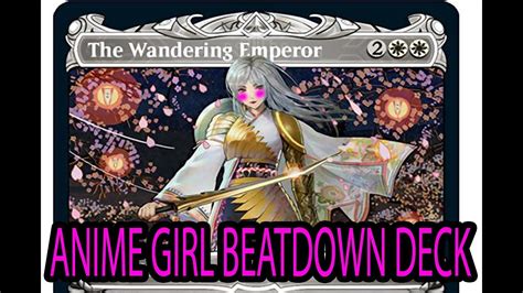 Anime Girl Beatdown Deck Mono White Aggro Mtg Arena Standard Youtube