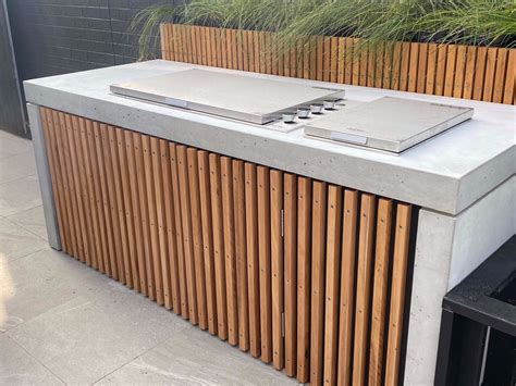 Outdoor Concrete Kitchen Design | outdoor kitchen & architectural concrete