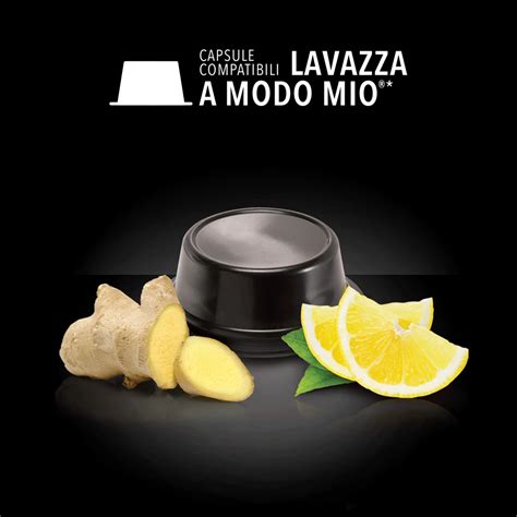 Zenzero Limone Capsule Lavazza A Modo Mio King Cup