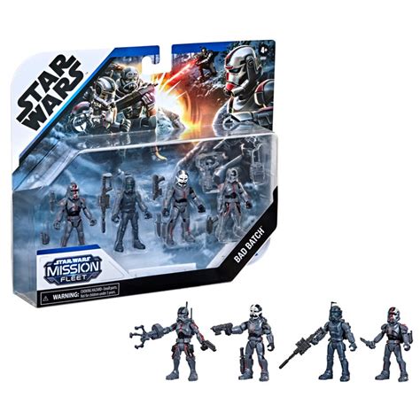 Star Wars Mission Fleet Clone Commando Clash Action Figures