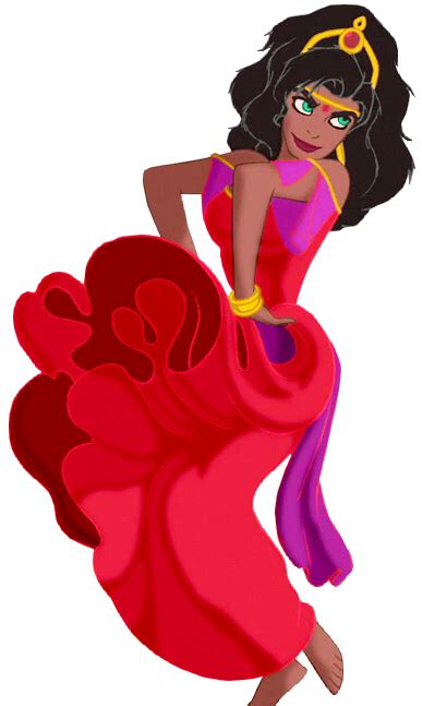 Personaje Cl Sico Esmeralda El Jorobado De Notre Dame Esmeralda