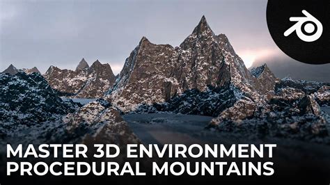 Yassine Create Realistic Looking Mountains In Blender