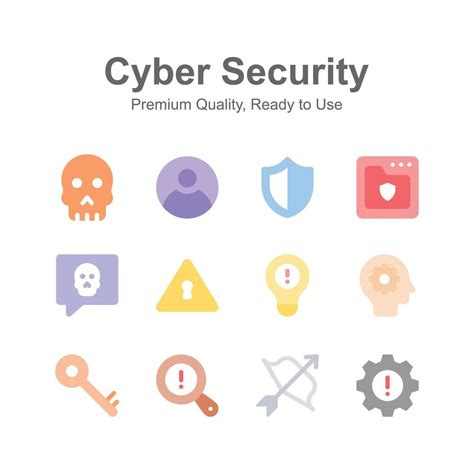 Grab This Amazing Cyber Security Icons Set Unique And Premium Vectors