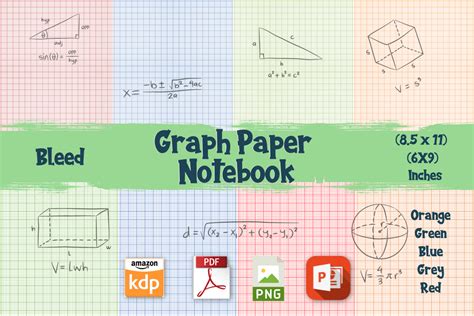 Graph Paper Notebook Graphic by WARD · Creative Fabrica