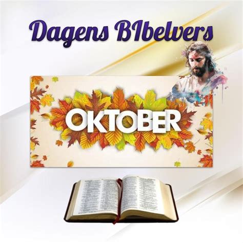 Dagens Bibelvers 1 Oktober 2023 Danbibel