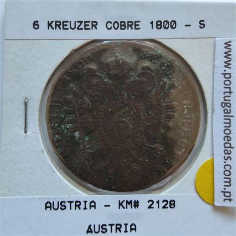 Wc Ep Au S Ustria Kreutzer S Cobre World Coins