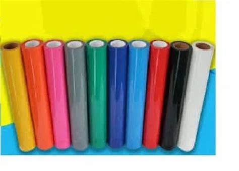 Red Plain Heat Transfer Vinyl 20 Inches Packaging Type Roll At Rs 26