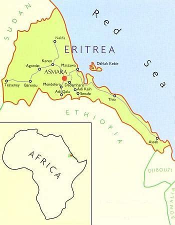 Eritrea - Maps