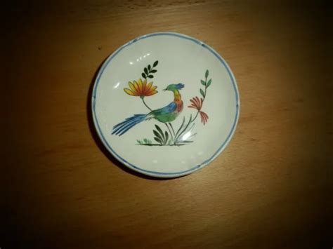 Belle Assiette Ancienne En Faience De Gien Diametre Cm Eur