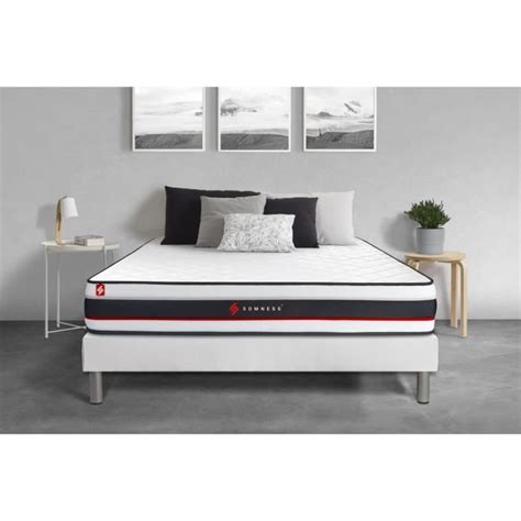 Ensemble Matelas Sommier Somness Form Tr S Ferme X Cm