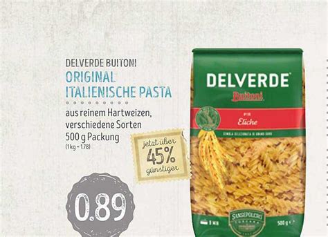 Delverde Buitoni Original Italienische Pasta Angebot Bei Edeka Struve