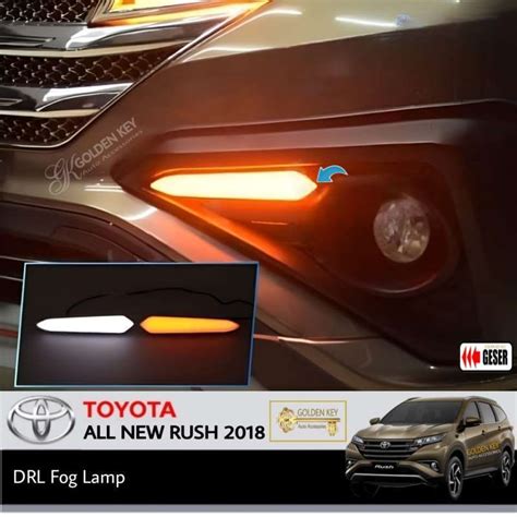 Jual Jsl Drl Fog Lamp All New Rush Led Drl Fog Lamp Cover Model