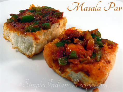 masala pav simple indian recipes