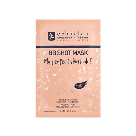 Erborian Bb Shot Mask Masque Tissu Visage