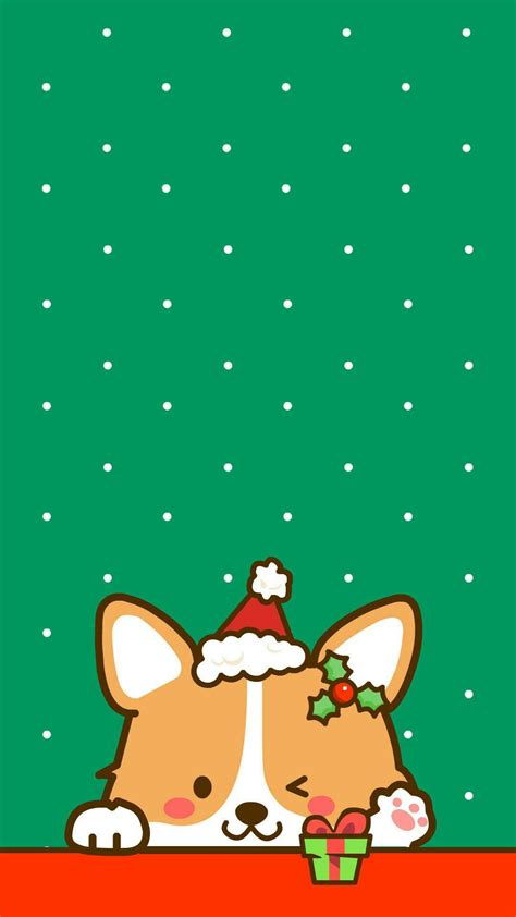 Christmas Corgi Wallpapers - Wallpaper Cave