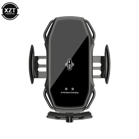 Carregador Sem Fio Do Carro Para Iphone Samsung Xiaomi Car Mount Indu O